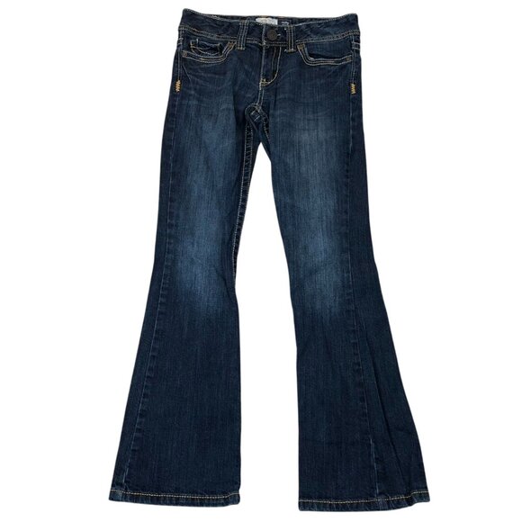 Aeropostale Denim - Aeropostale Women Jeans Size 5/6 Hailey Skinny Flare Casual Retro Y2K Blue Denim